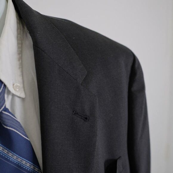 Austin‎ Reed Wool Gray 3 Button Suit Jacket / Blazer 46L - Picture 2 of 14